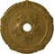Ekena Millwork Attica with Rose Ceiling Medallion (Fits Canopies up to 4 1/2"), 26"OD x 3 3/4"ID x 1 1/2"P, Gold CM26ATGLS - alternate 1
